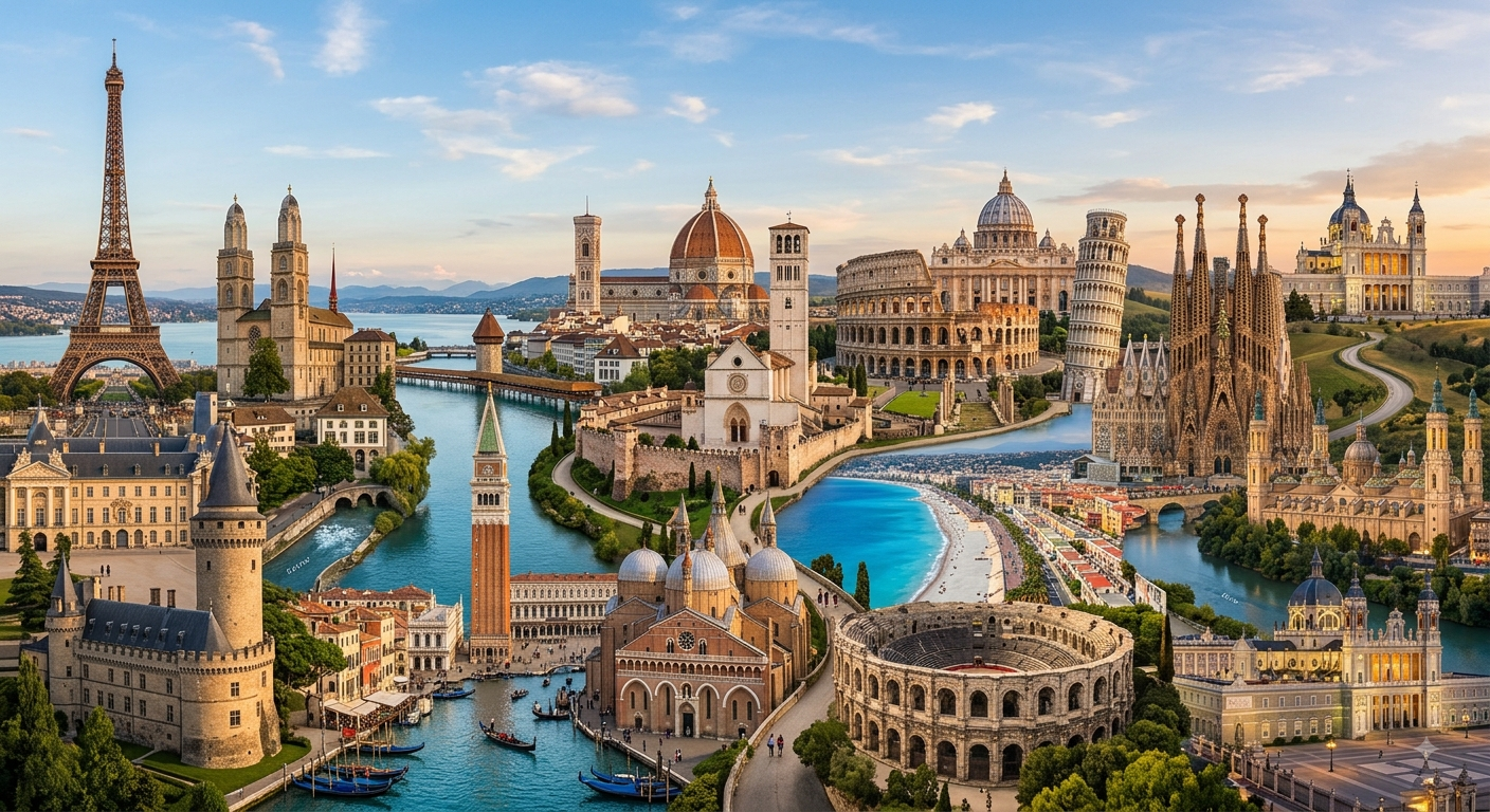 Circuito Europa – 7 Países, Europa